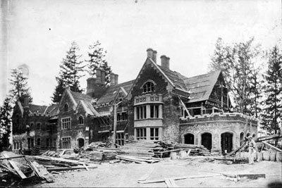 Thornewood Castle Under Construction